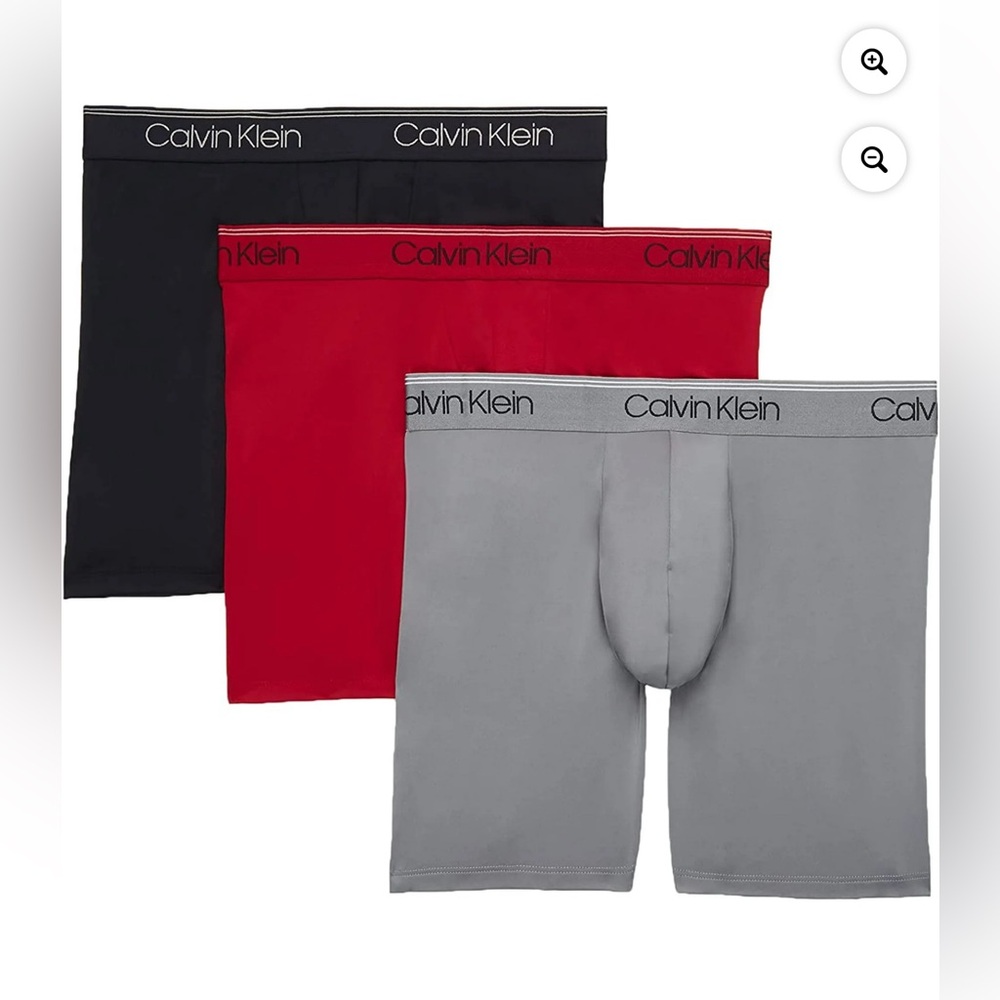 Calvin Klein Men's Underwear Microfiber Stretch 3-Pack Boxer Brief